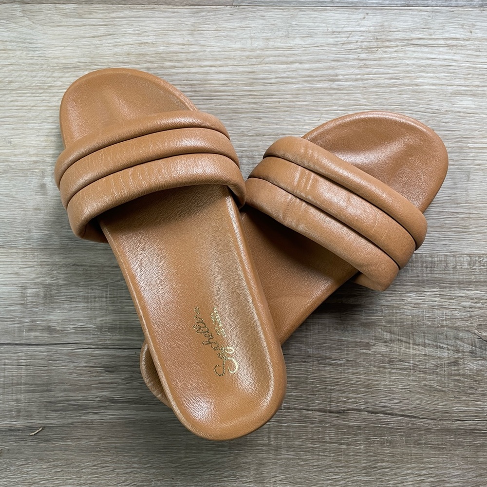 Seychelles Leather Slide Sandal